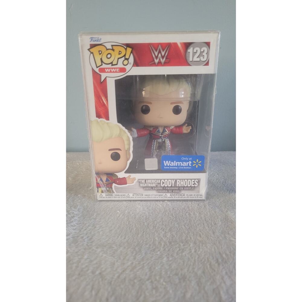 Funko Pop WWE Cody Rhodes #123 The American Nightmare Walmart Exclusive